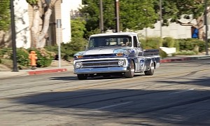 1964 Chevy C10 Long bed Has “Casual” Patina Look, Hides LS3 and Clean Interior