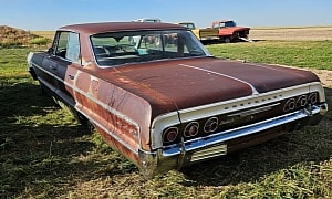 1964 Chevy Impala Rotting Away in a Field Proves You Shouldn't Judge a Book by Its Cover
