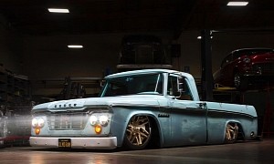 1964 Dodge D100 with 392 HEMI and 22-inch Wheels Is a Patina Muscle Truck