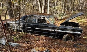 1964 Ford Galaxie 500 Abandoned in the Woods for 43 Years Is All Bad News