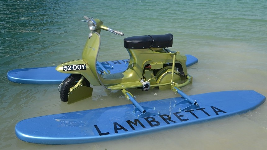 1964 Lambretta Amphi-Scooter replica 