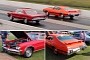 1964 Pontiac GTO vs 1970 Oldsmobile 442 Drag Race Is Extremely Close