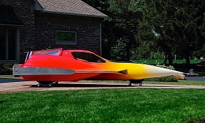 1964 Turbo-Sonic Is a Delta-Shaped 1,000 HP Dragster, One of George Barris’ Insane Builds