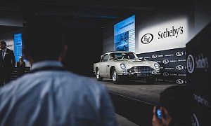 1965 Aston Martin DB5 Sold for Record $6.38 Million in California
