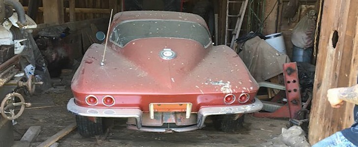 1965 Chevrolet Corvette barn find