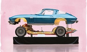 1965 Chevrolet Corvette Demonstration Stand is a Cutaway Worth $1.4M – Video, Photo Gallery