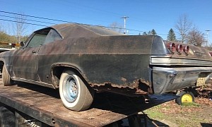 1965 Chevrolet Impala Barn Find Fights for Life, V8 Apparently in a Coma