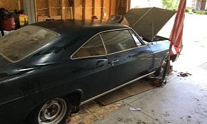 1965 Chevrolet Impala Barn Find Needs Total Restoration, Engine Not Started Since the ‘90s