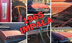 1965 Chevrolet Impala SS Convertible Is an Internet Sensation Flexing Original Miles