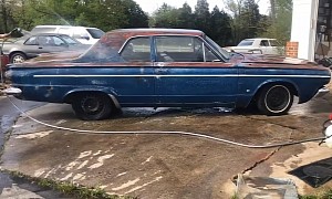 1965 Dodge Dart Gets First Wash in 30 Years, Reveals Cool Patina