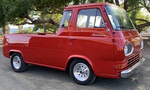 1965 Ford Econoline Hides Mustang Secret, No Bleach Is Required For Burnouts