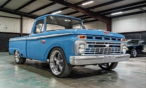 1965 Ford F-100 Won't Make You Feel Blue Over Its 351C, Hides a Few Nice Surprises