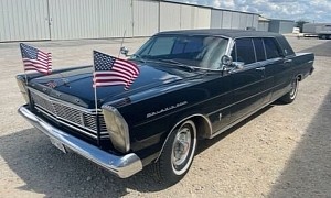 1965 Ford Galaxie 500 LTD Military Limo Is One of Only Six Built