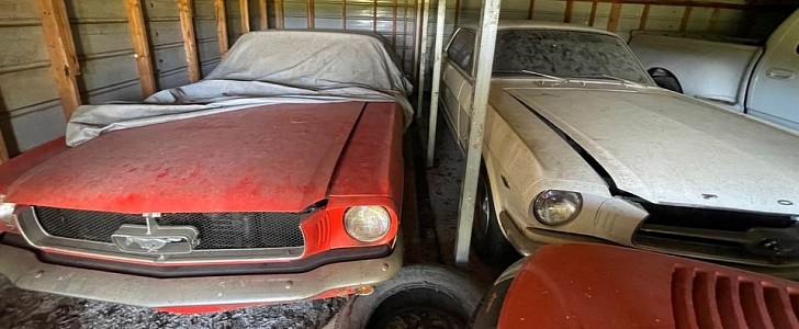 1965 Ford Mustang 289 Double Barn Find 