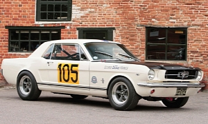 1965 Ford Mustang 289 Race Car Auctioned for $91K