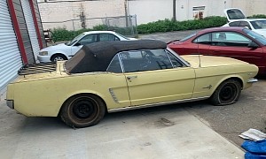 1965 Ford Mustang Barn Find Hides Something Mysterious Under the Hood
