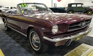 1965 Ford Mustang Convertible Looks Like One in a Million, Fight Starts at $500