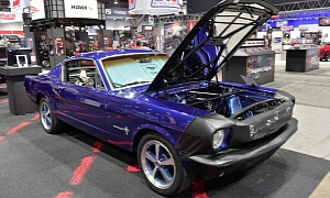 1965 Ford Mustang Fastback Gets Electric Power
