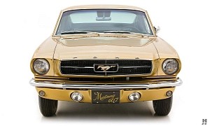1965 Ford Mustang Goldfinger Might Be the Rarest One Ever Built, Costs a Fortune