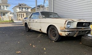 1965 Ford Mustang Left to Rot in a Yard Looks Ready for Full Restoration