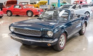 1965 Ford Mustang Replica Built on 1997 Mazda Miata Looks Deceiving