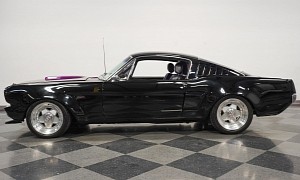 1965 Ford Mustang Restomod Is Related to Eleanor, Took Decades to Build