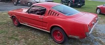 1965 Ford Mustang Stored for 40 Years Is a Rangoon Red Gem With 1964 1/2 Goodies