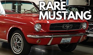1965 Ford Mustang With Unusual Factory Options Flexes Incredibly Low Mileage