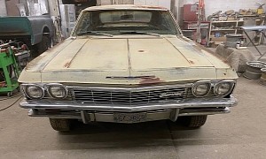 1965 Impala Parked in 1974 Was Born With a Small Block, Upgraded to a Big Block, No Engine