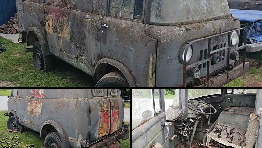 1965 Willys Jeep Forward Control barn find
