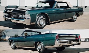 1965 Lincoln Continental Spends Five Years in a Beauty Shop, Ends Up Looking Like $150K