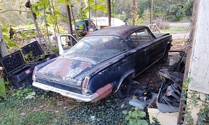 1965 Plymouth Barracuda Yard Find Lost Its 273, Got a 318, Now Comes With a 360