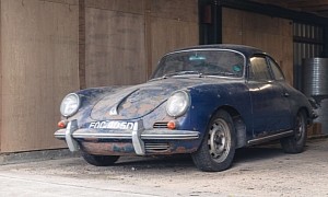 1965 Porsche 356 Discovered After 44 Years Is an All-Original Time Capsule