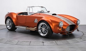1965 Shelby Cobra 427 Replica Matches Iconic V8 Engine With BMW Components