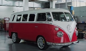1965 VW Bus Restomod Is No Hippie Van, Hides An Air-Cooled Boxer Secret