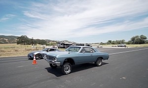 1966 Buick Gasser With 150 Shot NOS Drag Races Tuned 2020 Toyota Supra