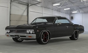 1966 Chevrolet Chevelle SS "Black Beauty" Is a Digitally Remastered Classic