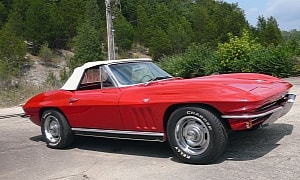 1966 Chevrolet Corvette Convertible Emerges From a Private Collection, 100% Original