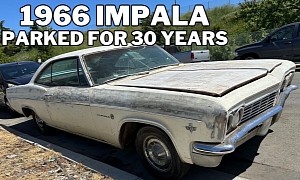 1966 Chevrolet Impala Parked for 30 Years Due to Overheating Has a Little Odo Surprise