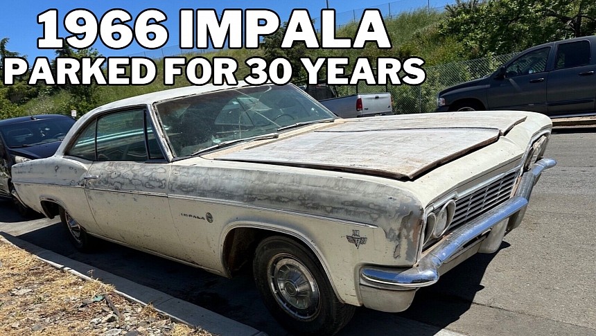 This Impala spent three decades on the side of the road