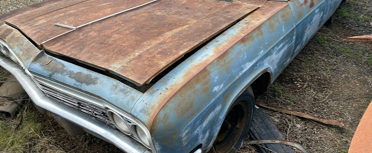 1965 Chevrolet Impala junkyard find