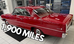 1966 Chevrolet Nova With Only 1,900 Miles Emerges as a Fantastic Time Capsule