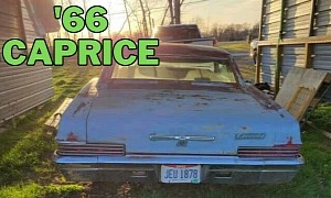 1966 Chevy Caprice Sitting in an Open Barn Needs Love More Than Anything Else