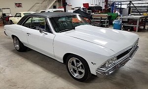 1966 Chevy Chevelle SS Swaps Stock 396 Engine for Massive 572, Doesn’t Show It