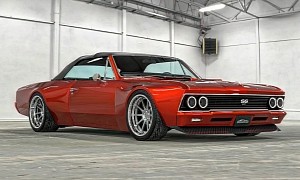 1966 Chevy Chevelle SS Vert Gets Healthy Dose of CGI Restomod Steroids, Looks Hot