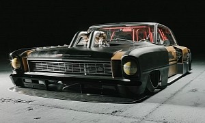 1966 Chevy Nova SS Features CGI Genetics of Methanol and Compound Turbo Variety