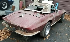 1966 Corvette Found in a Bakery Looks Like Someone Opened the Oven Too Late