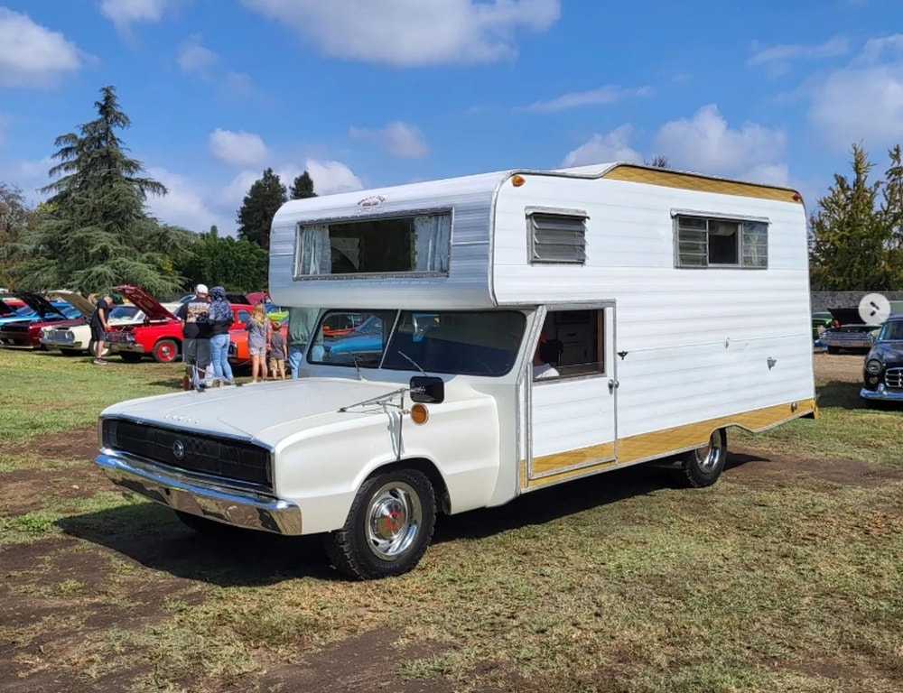 1966 Dodge Charger Camper Is The Vintage Muscle Motorhome You Never