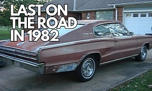 1966 Dodge Charger Last Registered in 1982 Needs Small TLC to Return to the Road