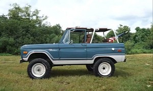 1966 Ford Bronco Mixes Classic Looks With Modern Oomph for 460-HP Ranger Edition